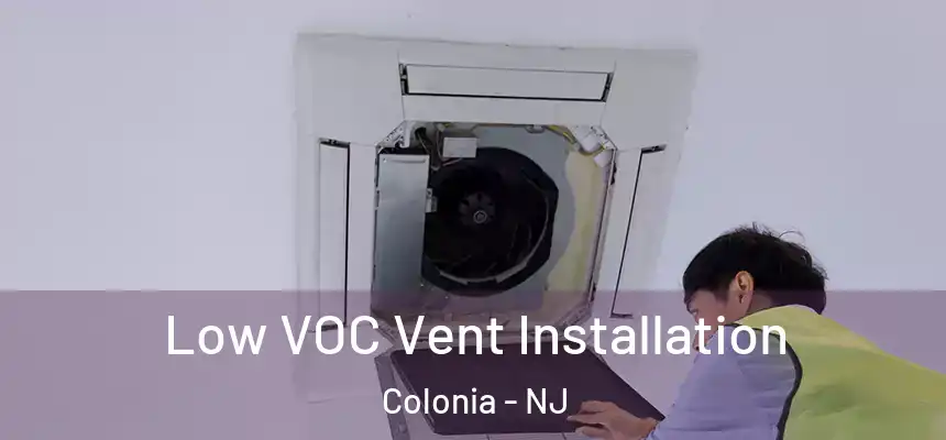  Low VOC Vent Installation Colonia - NJ